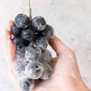 Elegant Black Grape Decorative Soap